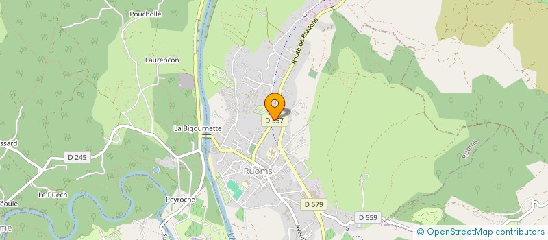 localisation de l'entreprise MADAME TATIANA MELICOURT  RUOMS