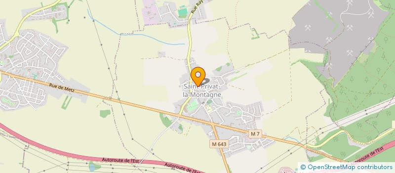 localisation de l'entreprise MADAME TATIANA MOCCHETTI  SAINT-PRIVAT-LA-MONTAGNE