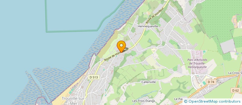 localisation de l'entreprise MADAME TATIANA MORUZ  TROUVILLE-SUR-MER