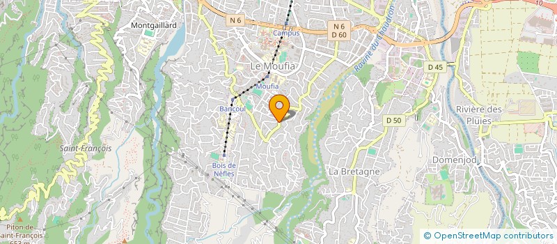 localisation de l'entreprise MADAME TATIANA MULOT  SAINT-DENIS