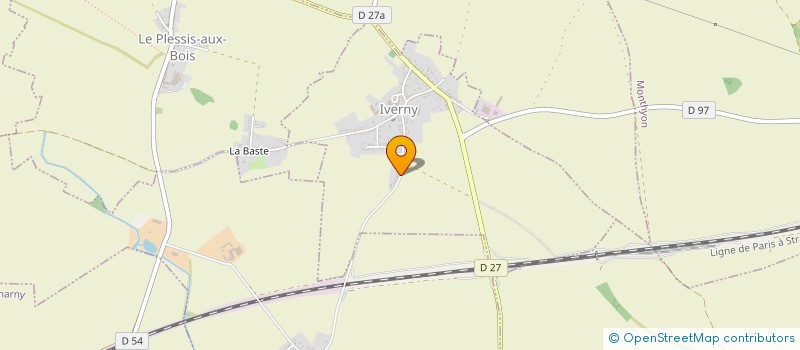 localisation de l'entreprise MADAME TATIANA NGUYEN  IVERNY