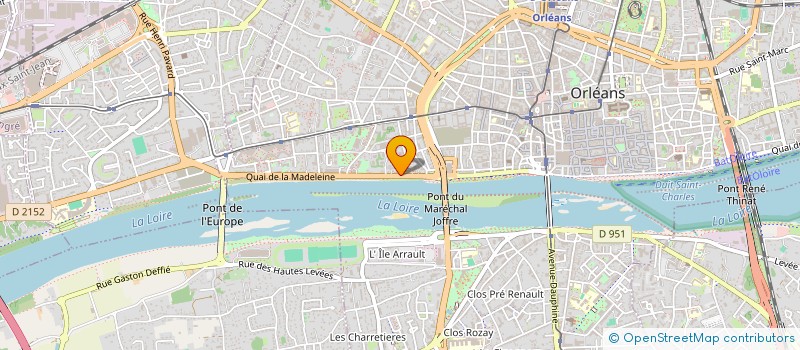 localisation de l'entreprise MADAME TATIANA ORLHAC  ORLEANS