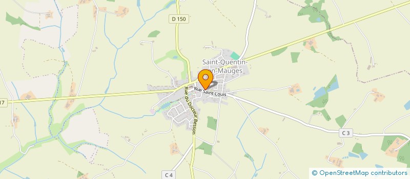 localisation de l'entreprise MADAME TATIANA PASQUET  MAUGES-SUR-LOIRE