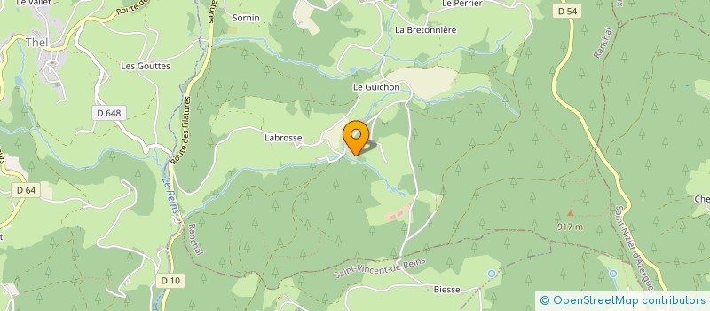 localisation de l'entreprise MADAME TATIANA PAVLOVA  RANCHAL