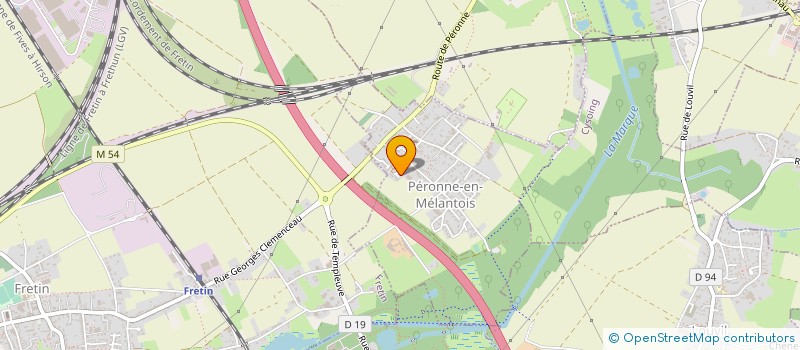 localisation de l'entreprise MADAME TATIANA PERALDI à PERONNE-EN-MELANTOIS