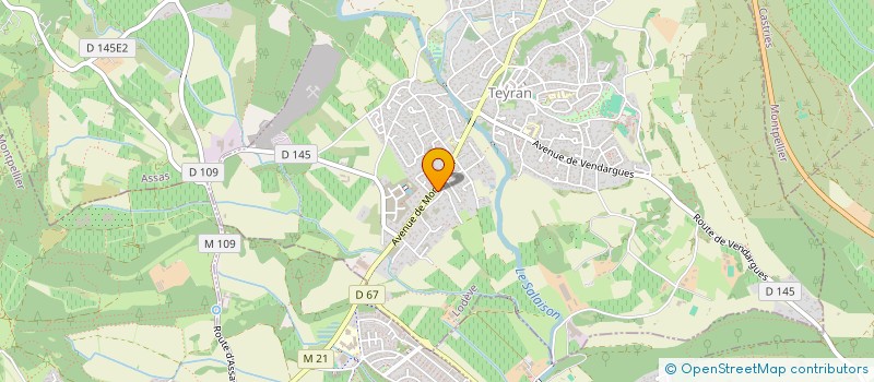 localisation de l'entreprise MADAME TATIANA PHILBERT  TEYRAN