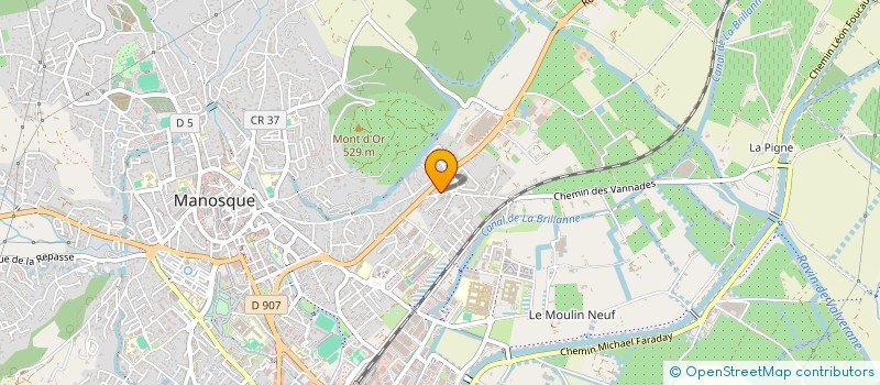 localisation de l'entreprise MADAME TATIANA PICCICUTO à MANOSQUE