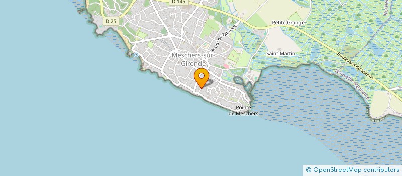 localisation de l'entreprise MADAME TATIANA PIGNON  MESCHERS-SUR-GIRONDE