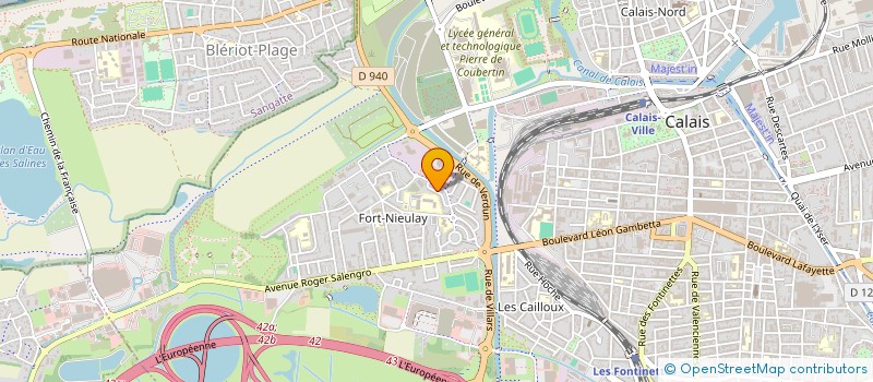 localisation de l'entreprise MADAME TATIANA PLOUVIN  CALAIS