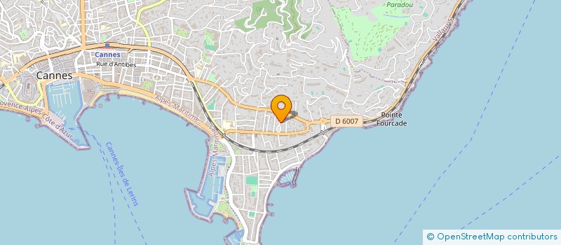 localisation de l'entreprise MADAME TATIANA POPOVA à CANNES