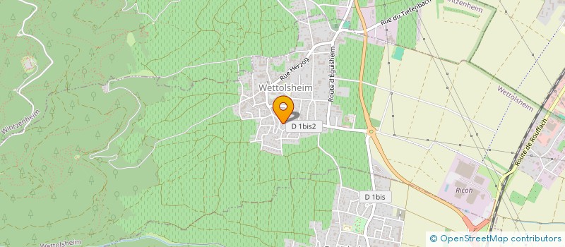 localisation de l'entreprise MADAME TATIANA POTCHIVALONA  WETTOLSHEIM