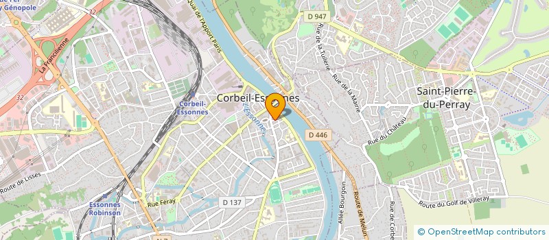 localisation de l'entreprise MADAME TATIANA POULAIN à CORBEIL-ESSONNES