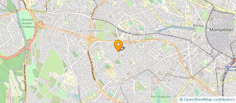 localisation de l'entreprise MADAME TATIANA PUTILOVA à MONTPELLIER