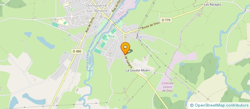 localisation de l'entreprise MADAME TATIANA RAMOS à DOMPIERRE-SUR-BESBRE