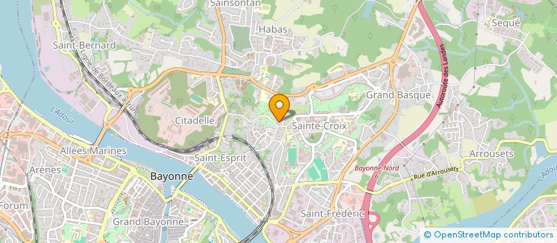 localisation de l'entreprise MADAME TATIANA RIOS CARDENAS  BAYONNE