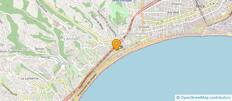localisation de l'entreprise MADAME TATIANA SAMOSHKINA à BEAUSOLEIL