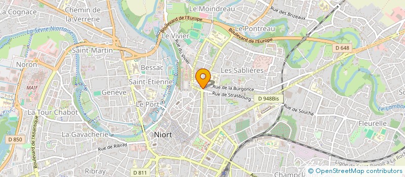 localisation de l'entreprise MADAME TATIANA SAVELYEVA à NIORT