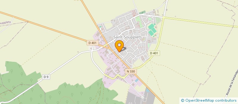 localisation de l'entreprise MADAME TATIANA SAVINA  SAINT-SOUPPLETS