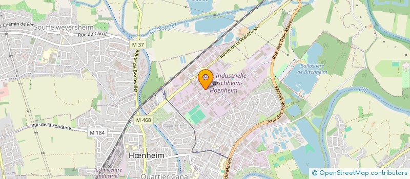 localisation de l'entreprise MADAME TATIANA SCHMITT à BISCHHEIM