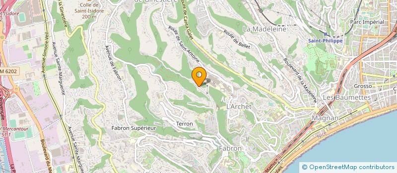 localisation de l'entreprise MADAME TATIANA SIRBU  ANTIBES