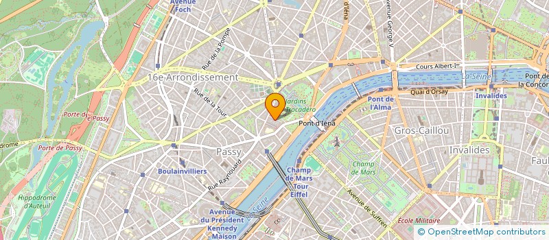 localisation de l'entreprise MADAME TATIANA SOLODOVA  PARIS