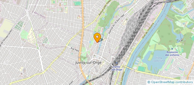 localisation de l'entreprise MADAME TATIANA STANOVAYA à JUVISY-SUR-ORGE