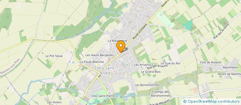 localisation de l'entreprise MADAME TATIANA SZCZEPANIAK à CLERY-SAINT-ANDRE