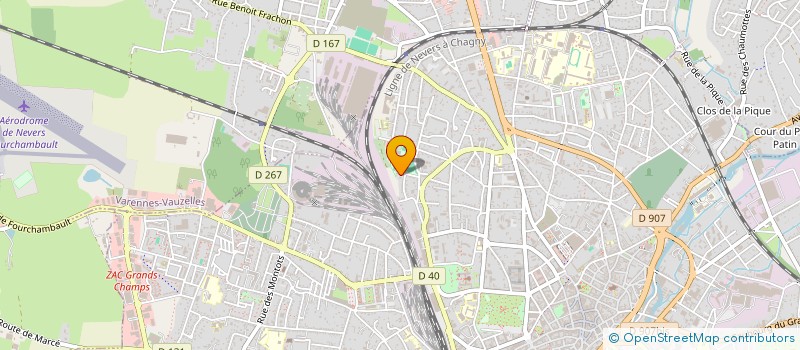 localisation de l'entreprise MADAME TATIANA TAUGOURDEAU à NEVERS