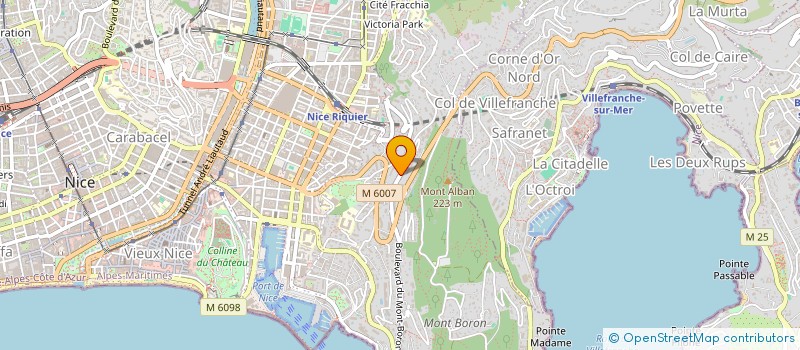 localisation de l'entreprise MADAME TATIANA TKACHENKO à NICE