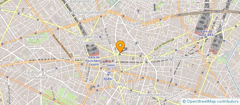 localisation de l'entreprise MADAME TATIANA TRZASKOWSKI à PARIS