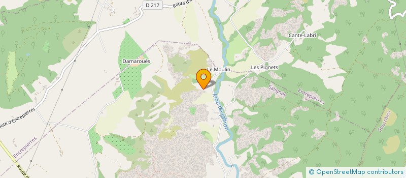 localisation de l'entreprise MADAME TATIANA VANDAM  SALIGNAC