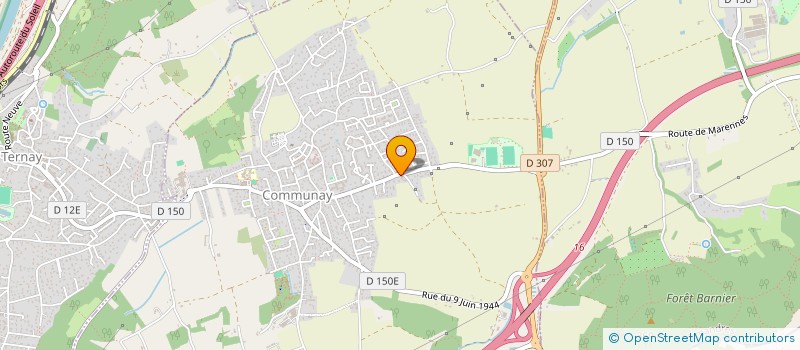 localisation de l'entreprise MADAME TATIANA VENET  COMMUNAY