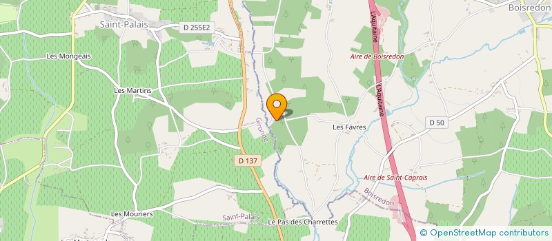 localisation de l'entreprise MADAME TATIANA ZANELLY  BOISREDON