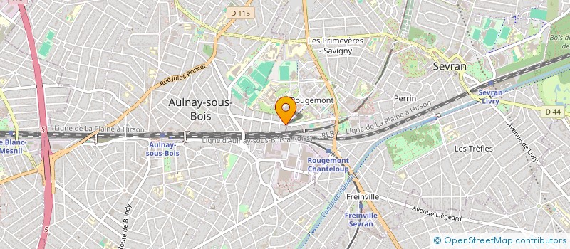 localisation de l'entreprise MADAME TATIANA ZAPOROJAN à AULNAY-SOUS-BOIS
