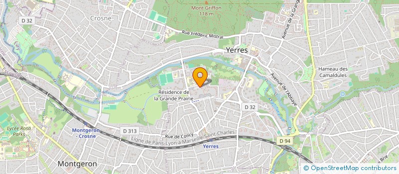 localisation de l'entreprise MADAME TATIANE CORREA PASSOS  YERRES