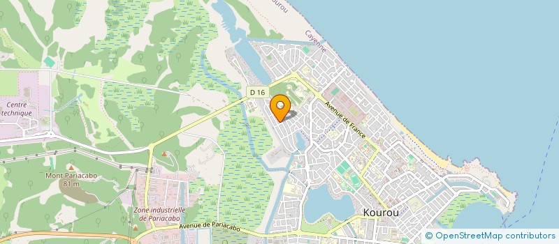 localisation de l'entreprise MADAME TATIANE DA SILVA SOUZA à KOUROU