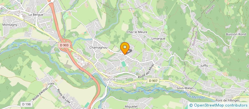 localisation de l'entreprise MADAME TATIANNA CHRETIEN  BONNE