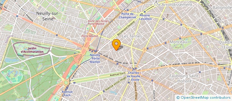 localisation de l'entreprise MADAME TATJANA BORTKEVICA  PARIS