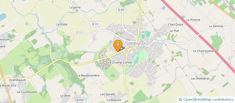 localisation de l'entreprise MADAME TATJANA ENIOUTINA  BIGNON (LE)