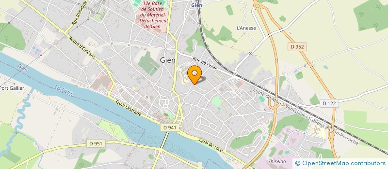 localisation de l'entreprise MADAME TATJANA SOKOLOVA à GIEN
