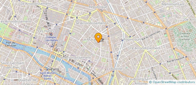 localisation de l'entreprise MADAME TATONISHA MARZETTE  PARIS