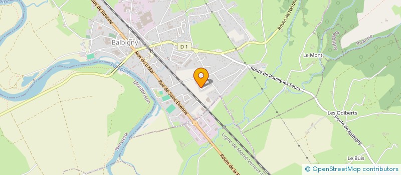 localisation de l'entreprise MADAME TATSIANA AFANASYEVA  BALBIGNY