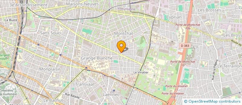 localisation de l'entreprise MADAME TATSIANA ANATOL  LYON