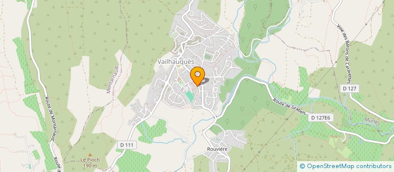 localisation de l'entreprise MADAME TATSIANA ATRESHKA  VAILHAUQUES