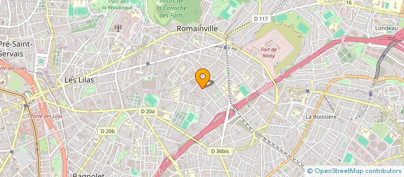 localisation de l'entreprise MADAME TATSIANA ZHURAULIOVA à ROMAINVILLE