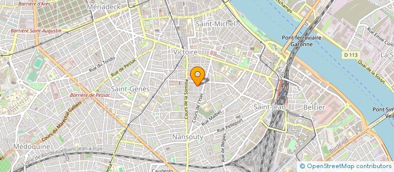 localisation de l'entreprise MADAME TATYANA KOLTUNOVA  BORDEAUX