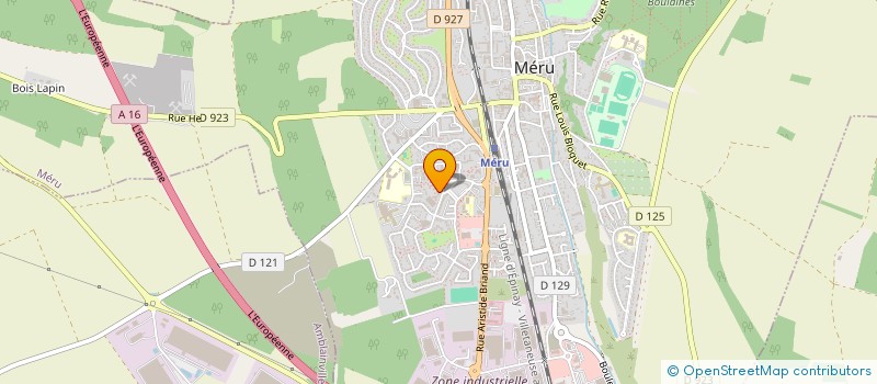 localisation de l'entreprise MADAME TATYANA MARTINS TAVARES  MERU