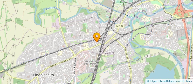 localisation de l'entreprise MADAME TAWBA BOUABDALLAH à STRASBOURG