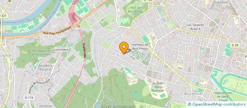 localisation de l'entreprise MADAME TAWOS TAWOS GONON à RUEIL-MALMAISON