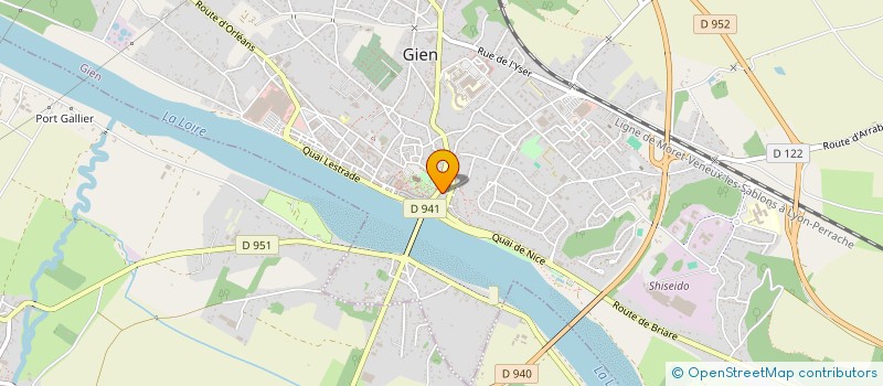 localisation de l'entreprise MADAME TAYISIYA TARASOVA à GIEN
